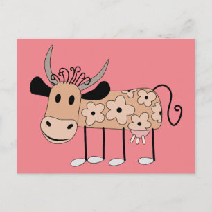 Clara the Cow Postcard