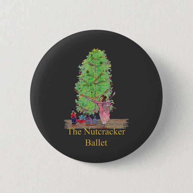 Clara & the Nutcracker Gifts 2 Inch Round Button (Front)