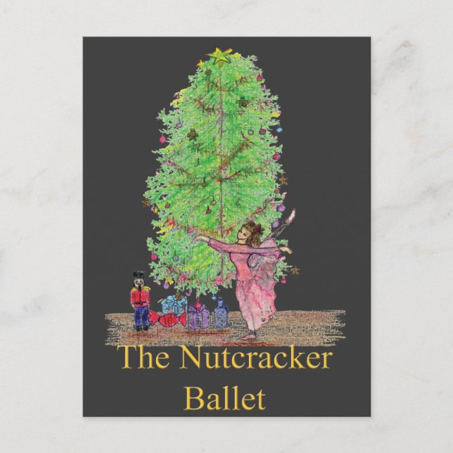 Clara & the Nutcracker Gifts Postcard (Front)