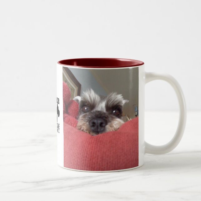 Clarabelle Schnauzer Rescue Mug (Right)