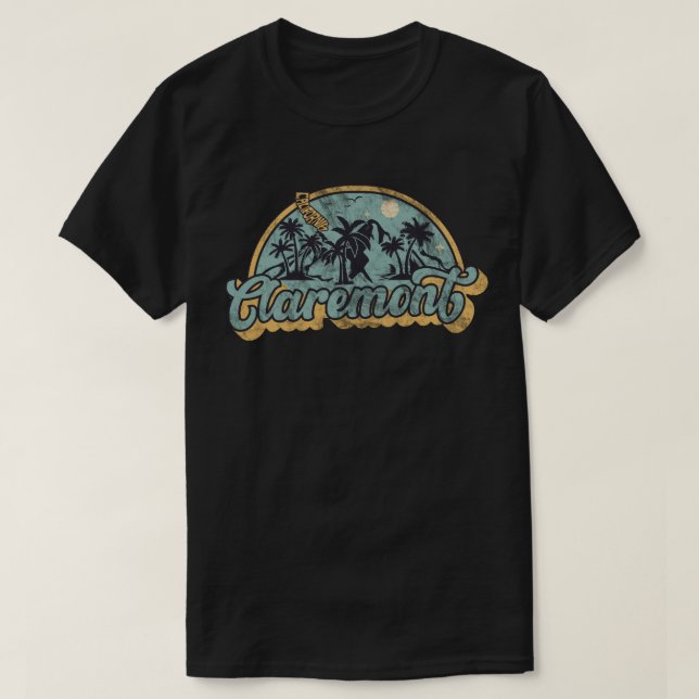 Claremont, California T-Shirt (Design Front)