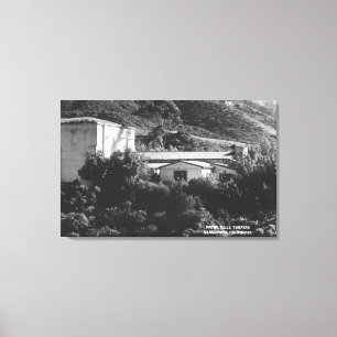 Claremont, California View of Padua Hills Theatr Canvas Print