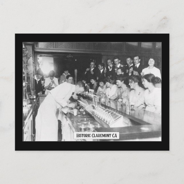 Claremont historique - Carte postale (Devant)