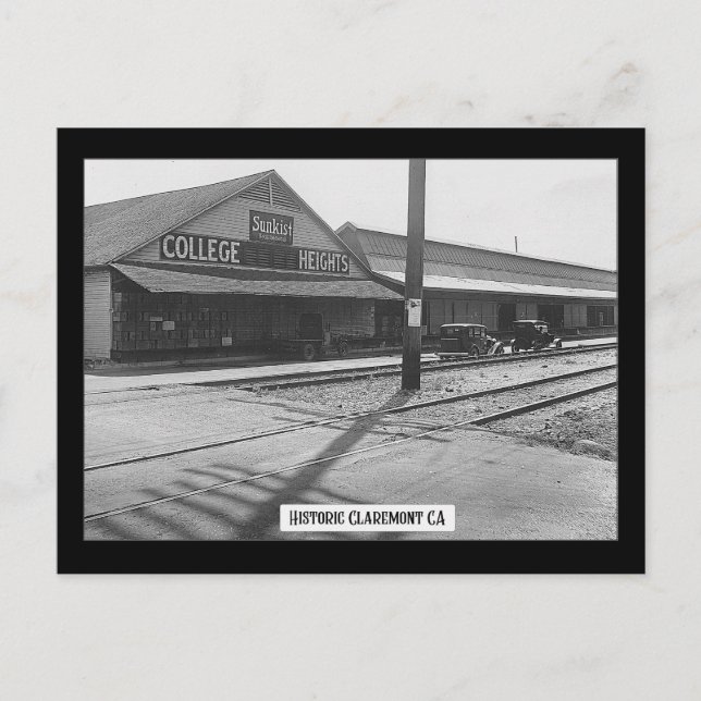 Claremont historique - Carte postale (Devant)