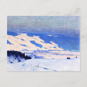 Clarence Gagnon - Baie-Saint-Paul Postcard