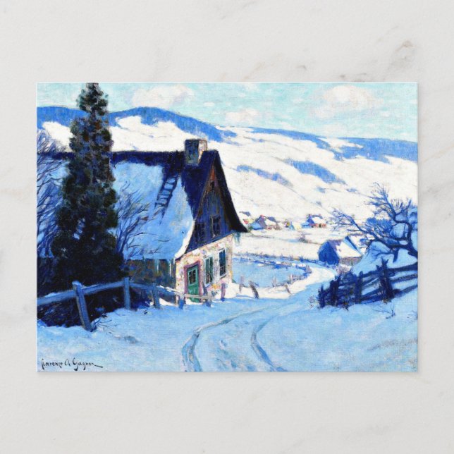 Clarence Gagnon - Carte postale ferme (Devant)