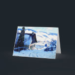 Clarence Gagnon - Farm Greeting Card<br><div class="desc">Clarence Gagnon - Farm Greeting Card</div>