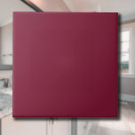 Claret Solid Colour | Classic | Elegant Tile<br><div class="desc">Claret Solid Colour | Classic | Elegant | Trendy | Stylish | Gift</div>