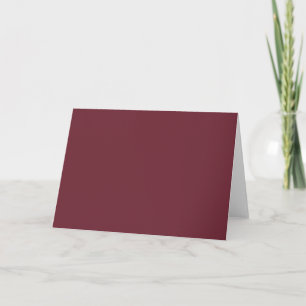 Claret Wine Dark Red Solid Trend Colour Background Card