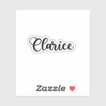 Clarice Name - Handwritten Calligraphy