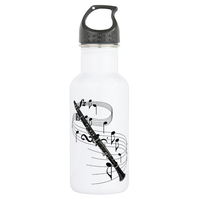 Clarinet 532 Ml Water Bottle (Front)