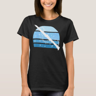 Clarinet Aesthetic Retro Clarinetist Vintage T-Shirt