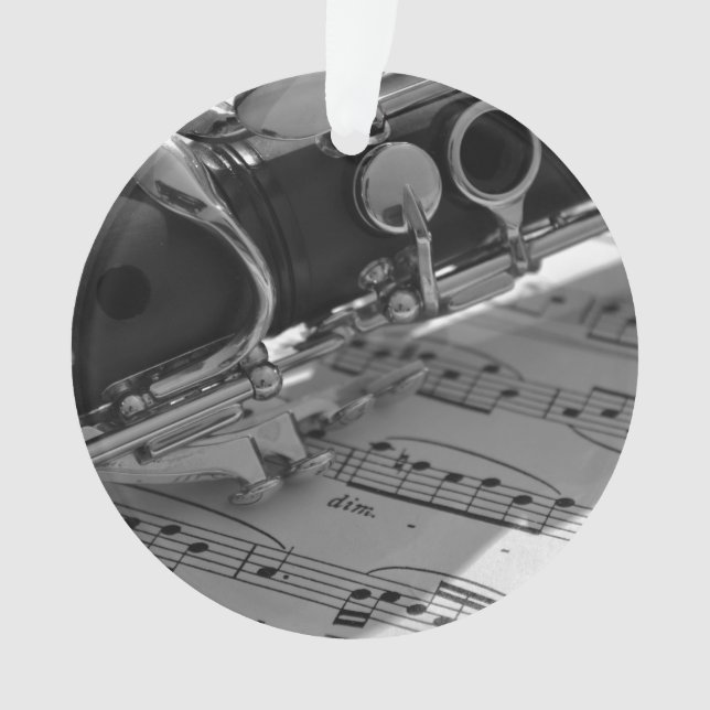 Clarinet avec Partition (devant)