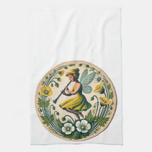 Clarinet Band Class Fairy                          Kitchen Towel
