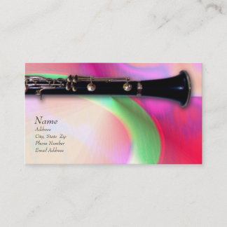 Clarinet Business Card