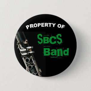 Clarinet Button for Band