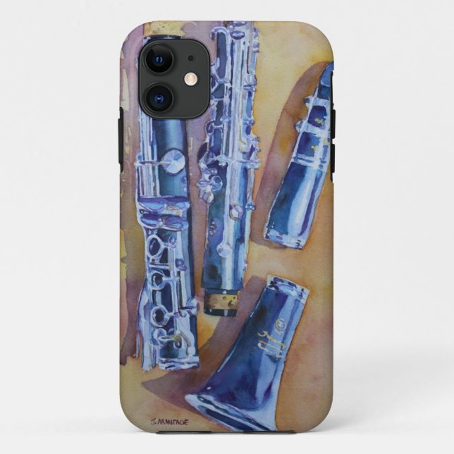 Clarinet Candy Case-Mate iPhone Case (Back)
