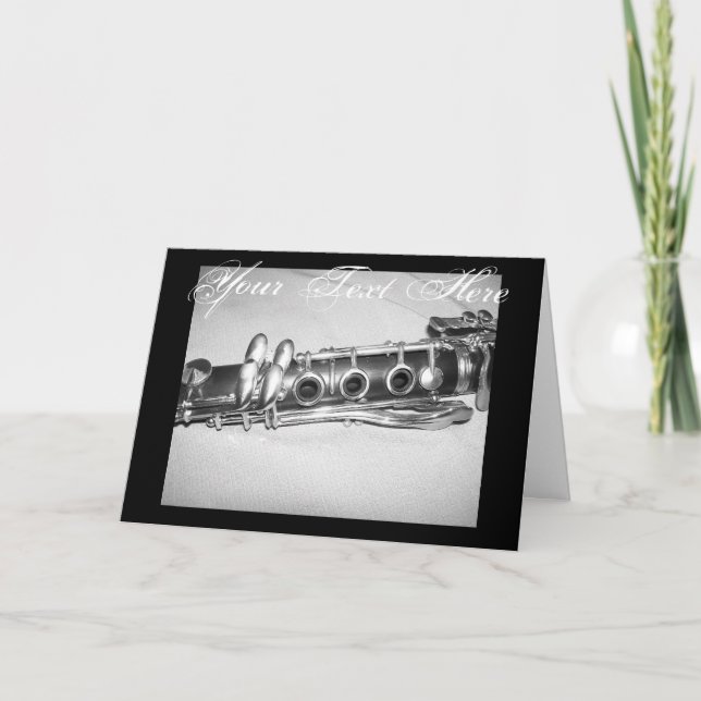 Clarinet Card (Front)