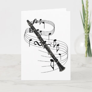 Clarinet Card
