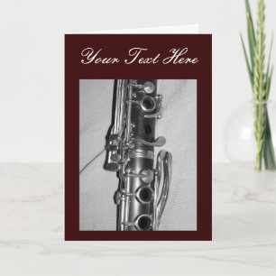 Clarinet Card