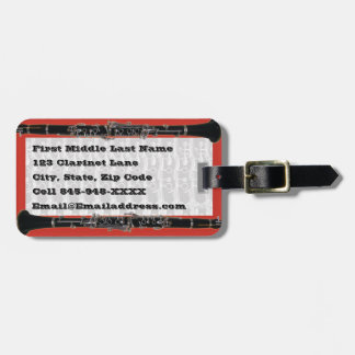 Clarinet Case Tag