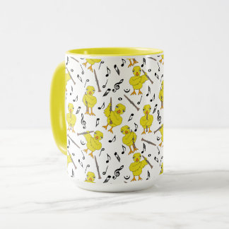 Clarinet Chick Clarinets Music Notes Mug