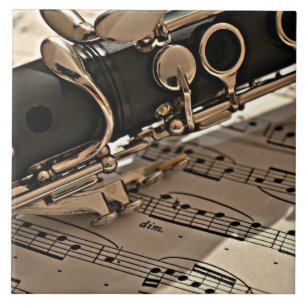 Clarinet closeup tile