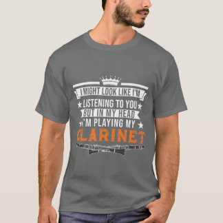 Clarinet Concert Band Clarinetist vintage T-Shirt