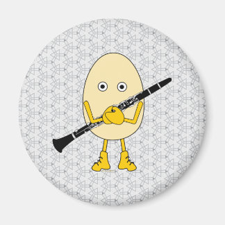 Clarinet Egghead Magnet