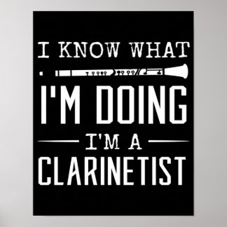 clarinet funny quotes poster