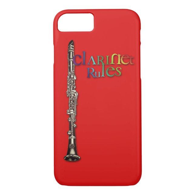 Clarinet iPhone 7 case (Back)