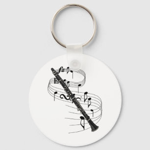 Clarinet Keychain
