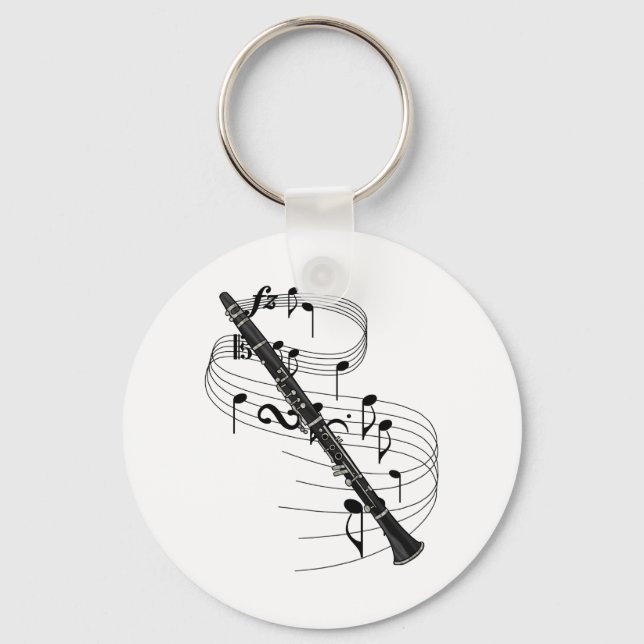 Clarinet Keychain (Front)