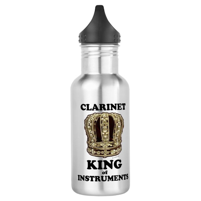 Clarinet King of Instruments 532 Ml Water Bottle (Left)