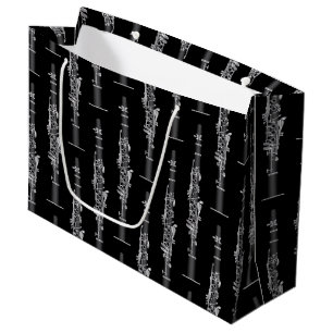 Clarinet Music Teacher Band Musician Large Gift Bag