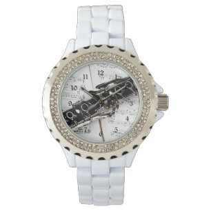 Clarinet, Musical Instrument Closeup Photo Watch
