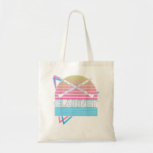 Clarinet Player Clarinetist Retro1 Tote Bag