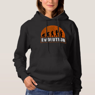 Clarinet Player, Funny Human Evolution Gift3 Hoodie