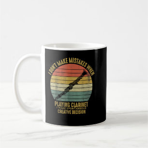 Clarinet Player Funny Jazz Music Musician Clarinet Coffee Mug