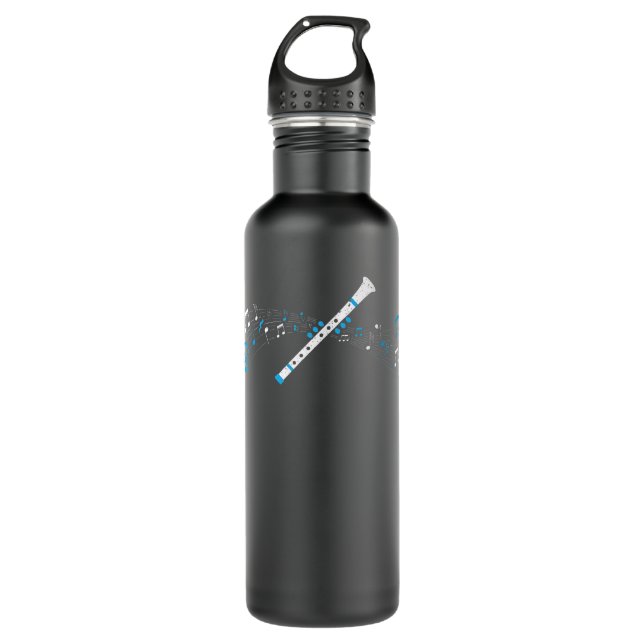 Clarinet Player Musician Instrumentalist Musical I 710 Ml Water Bottle (Front)