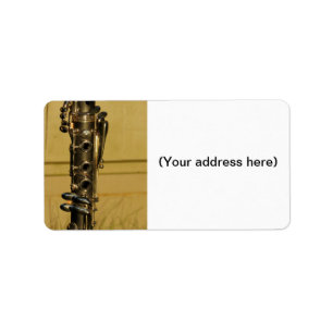 Clarinet Sunset address labels