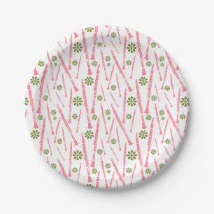 Clarinet Themed Paper Plate