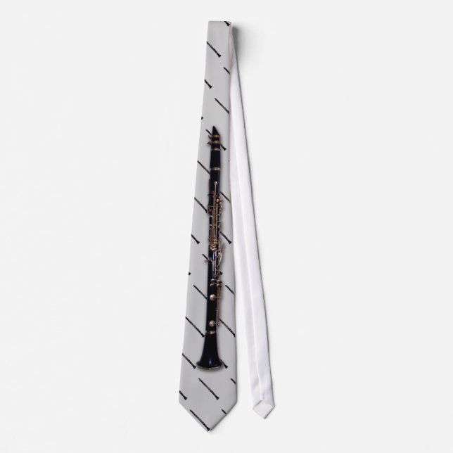 Clarinet Tie for ClarinetCentral.com (Front)