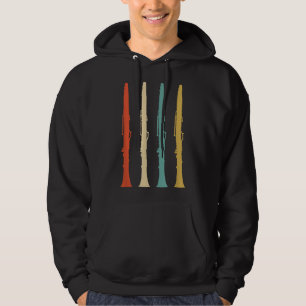 Clarinet Woodwind Marching Band And Big Band Orche Hoodie