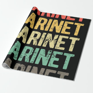 clarinet wrapping paper