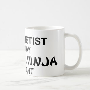 Clarinetist Deadly Ninja by Night Coffee Mug