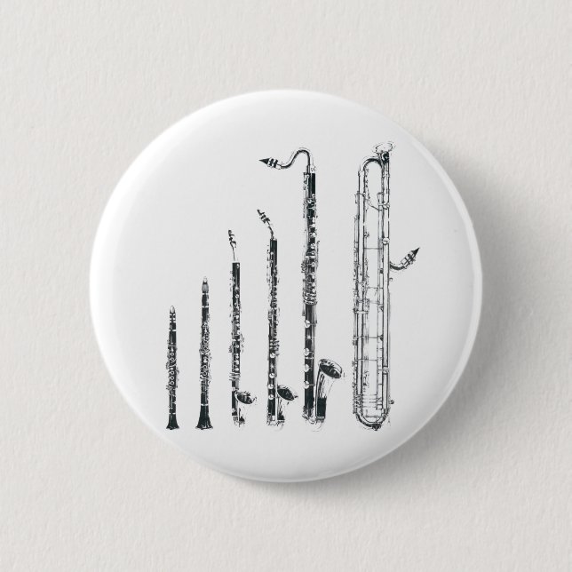 clarinets 2 inch round button (Front)