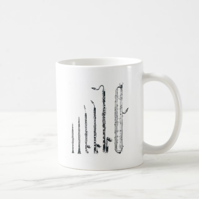 clarinets coffee mug (Right)