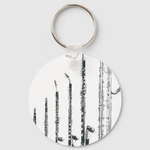 clarinets keychain