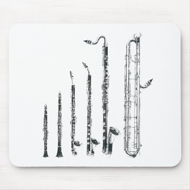 clarinets mouse pad (Front)